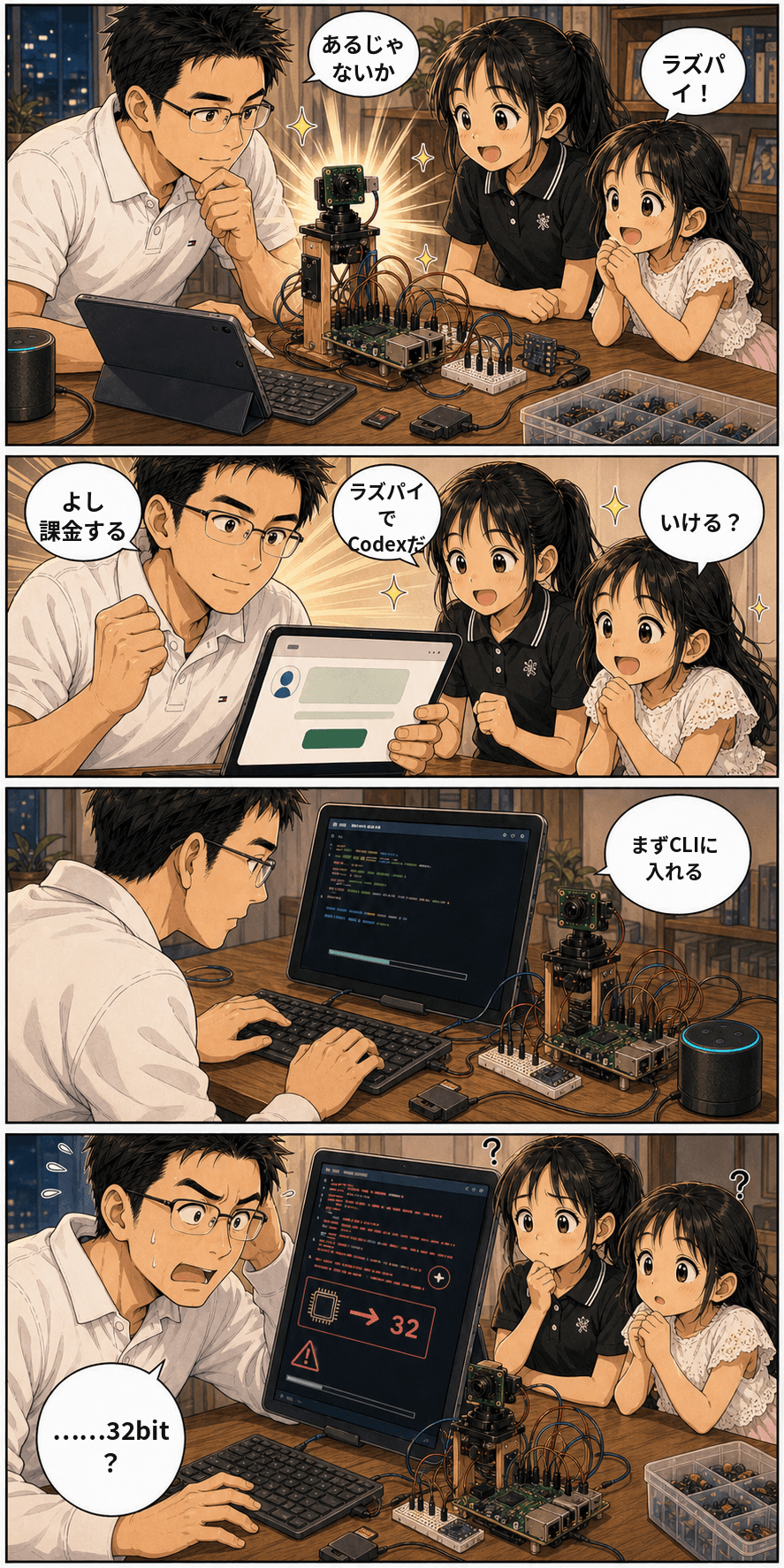 ラズパイでCodexを動かした日 2ページ目