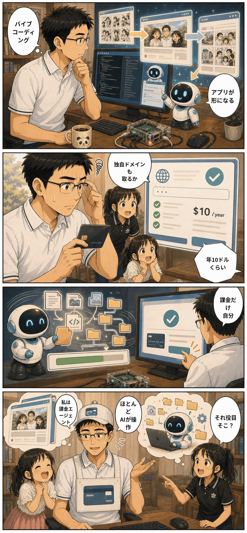 ラズパイCodexで漫画アプリを作った日 3ページ目