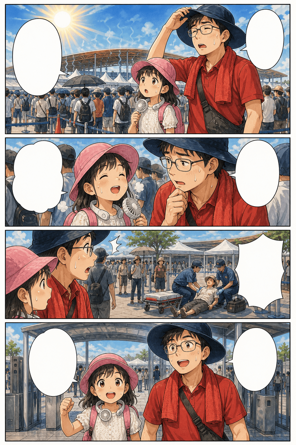 暑いぞ万博 1ページ目