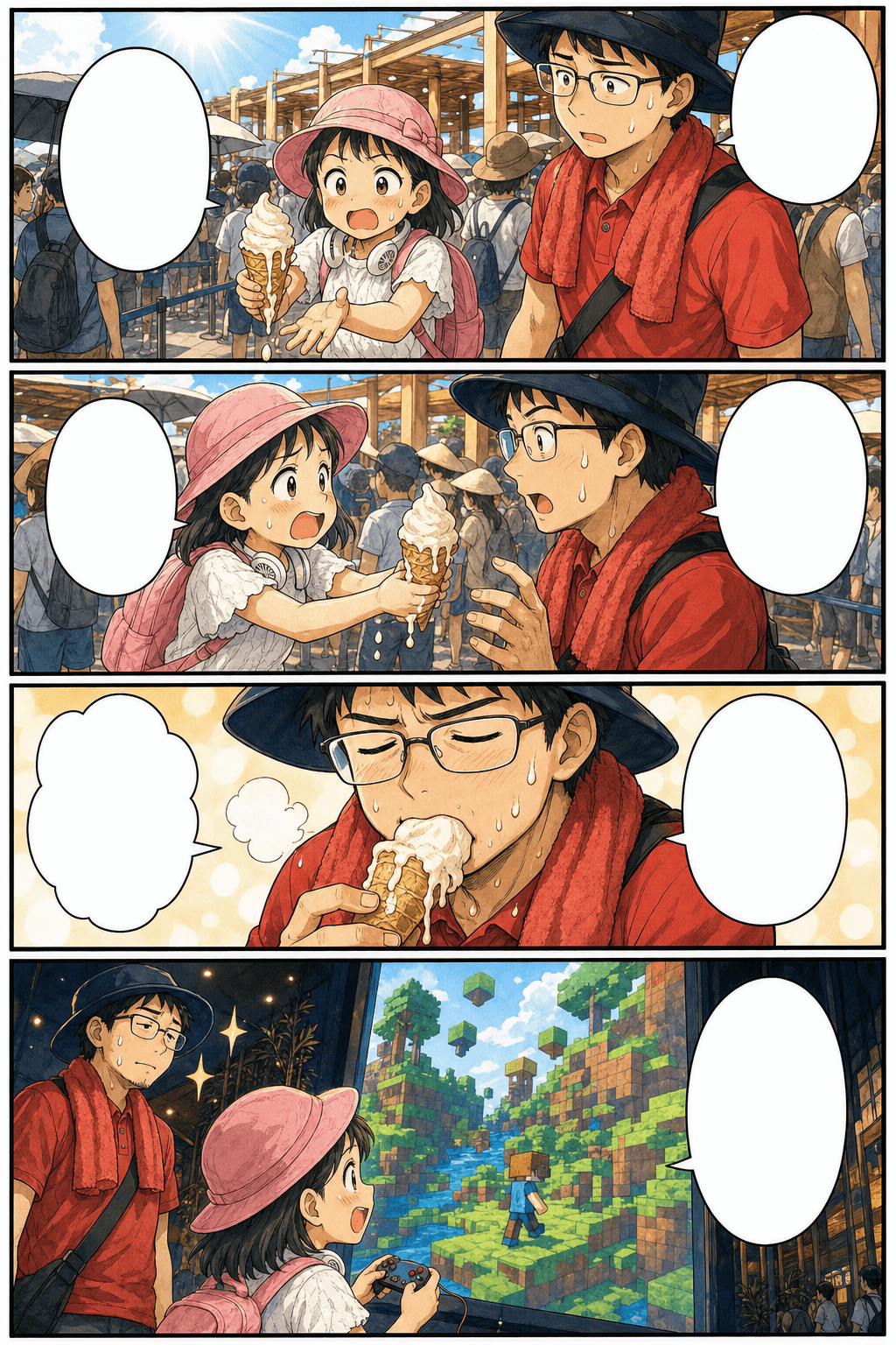 暑いぞ万博 4ページ目