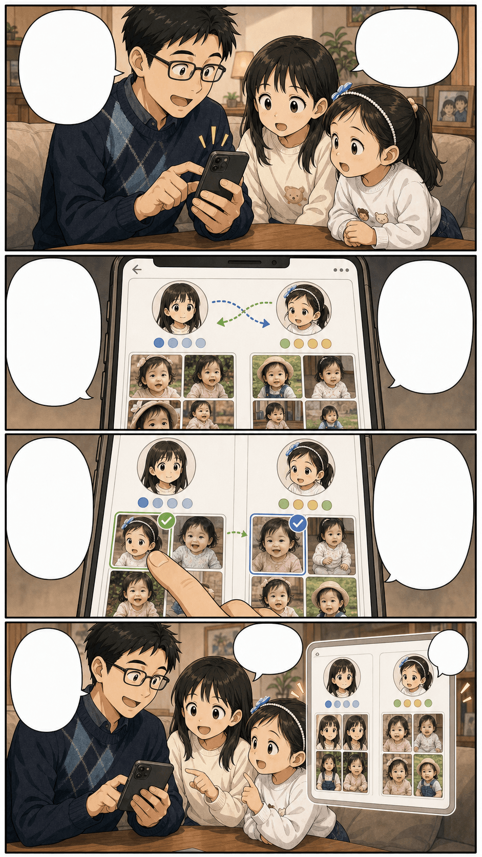iPhone写真アプリ、後ろ姿を見分ける？ 1ページ目