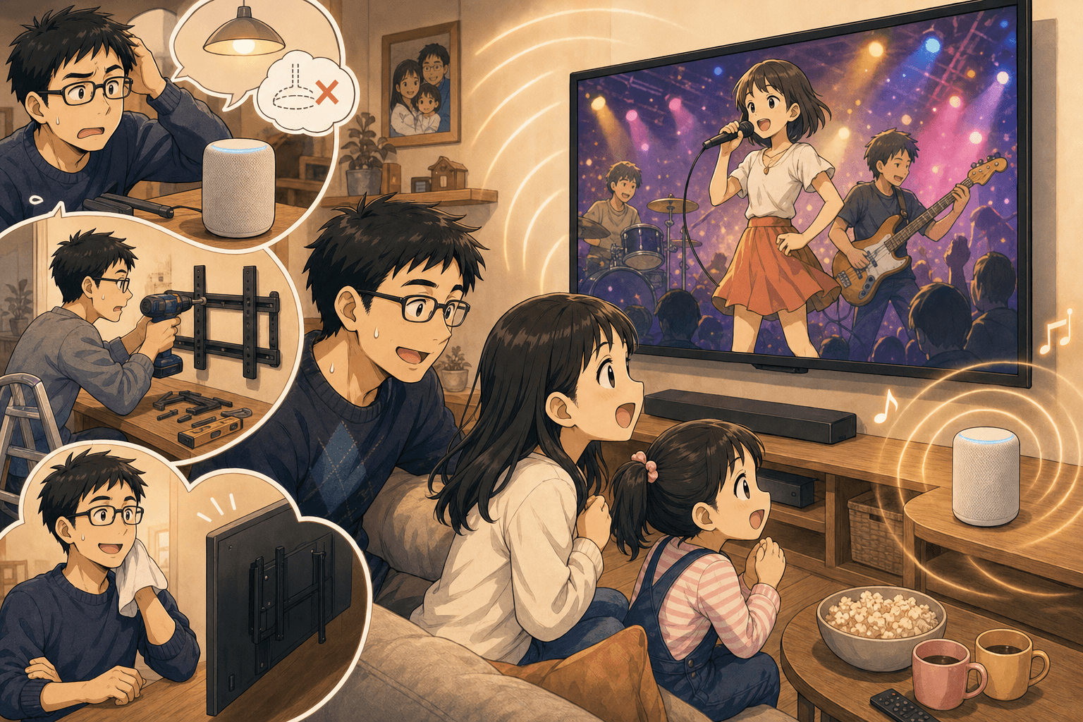 HomePod、置物からテレビ音響へのサムネイル