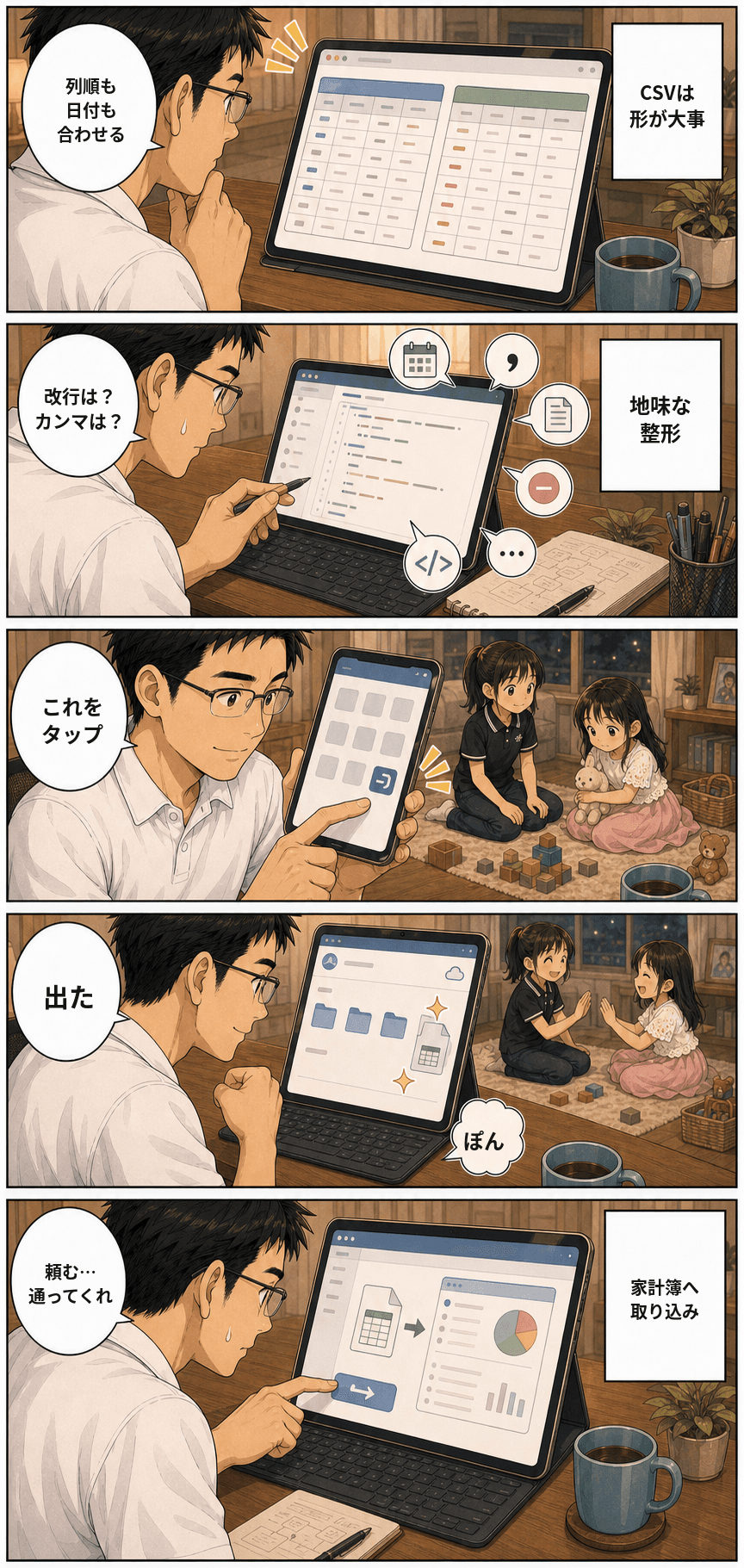 楽天Payの明細を、家計簿アプリへ連れていく 3ページ目