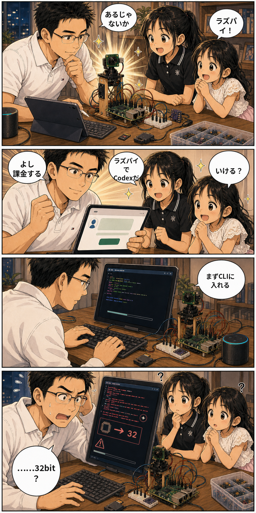 ラズパイでCodexを動かした日 2ページ目