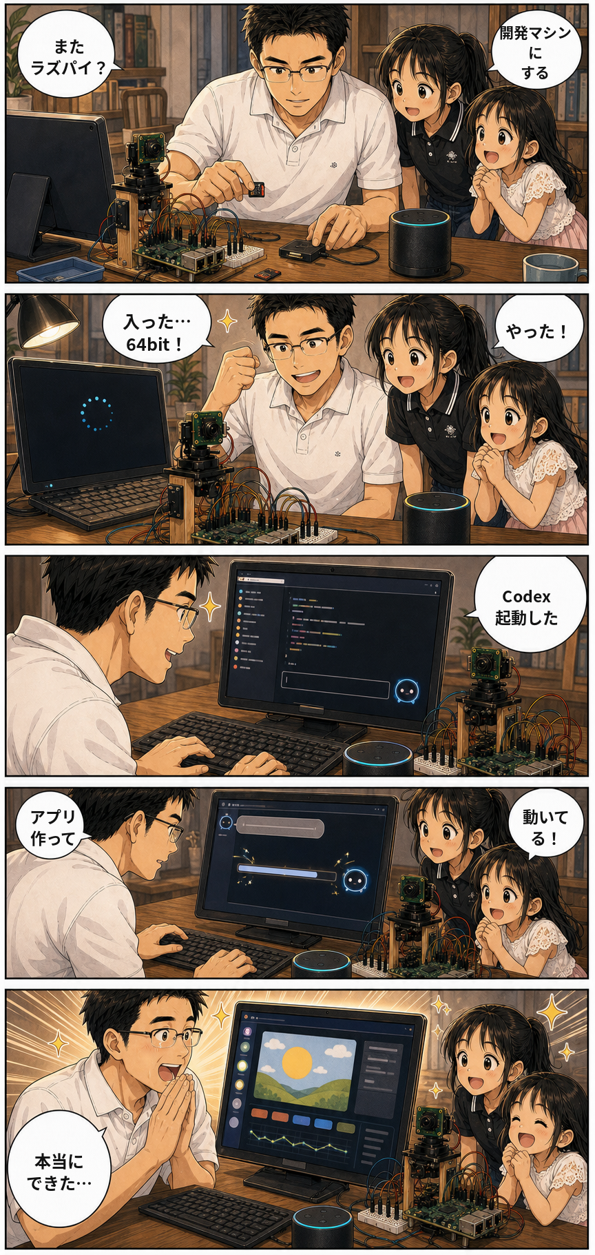 ラズパイでCodexを動かした日 4ページ目