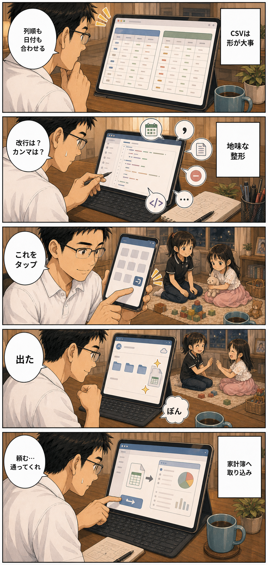 楽天Payの明細を、家計簿アプリへ連れていく 3ページ目