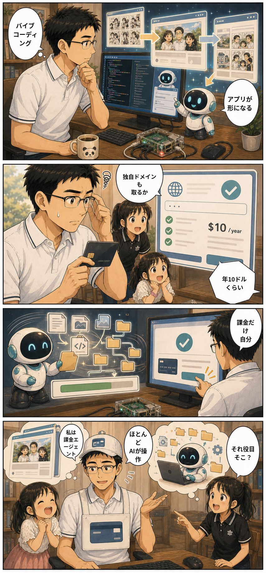 ラズパイCodexで漫画アプリを作った日 3ページ目