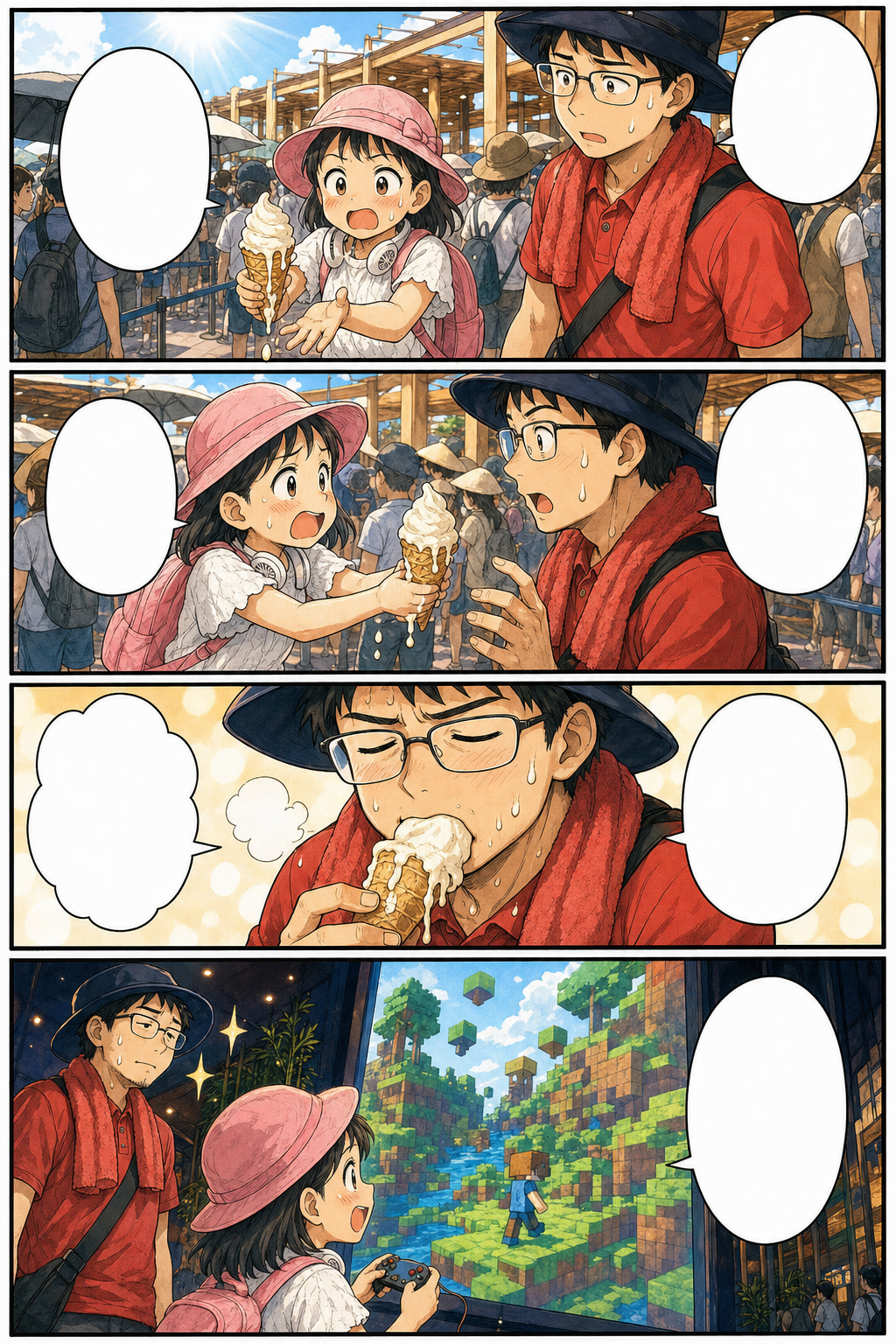 暑いぞ万博 4ページ目