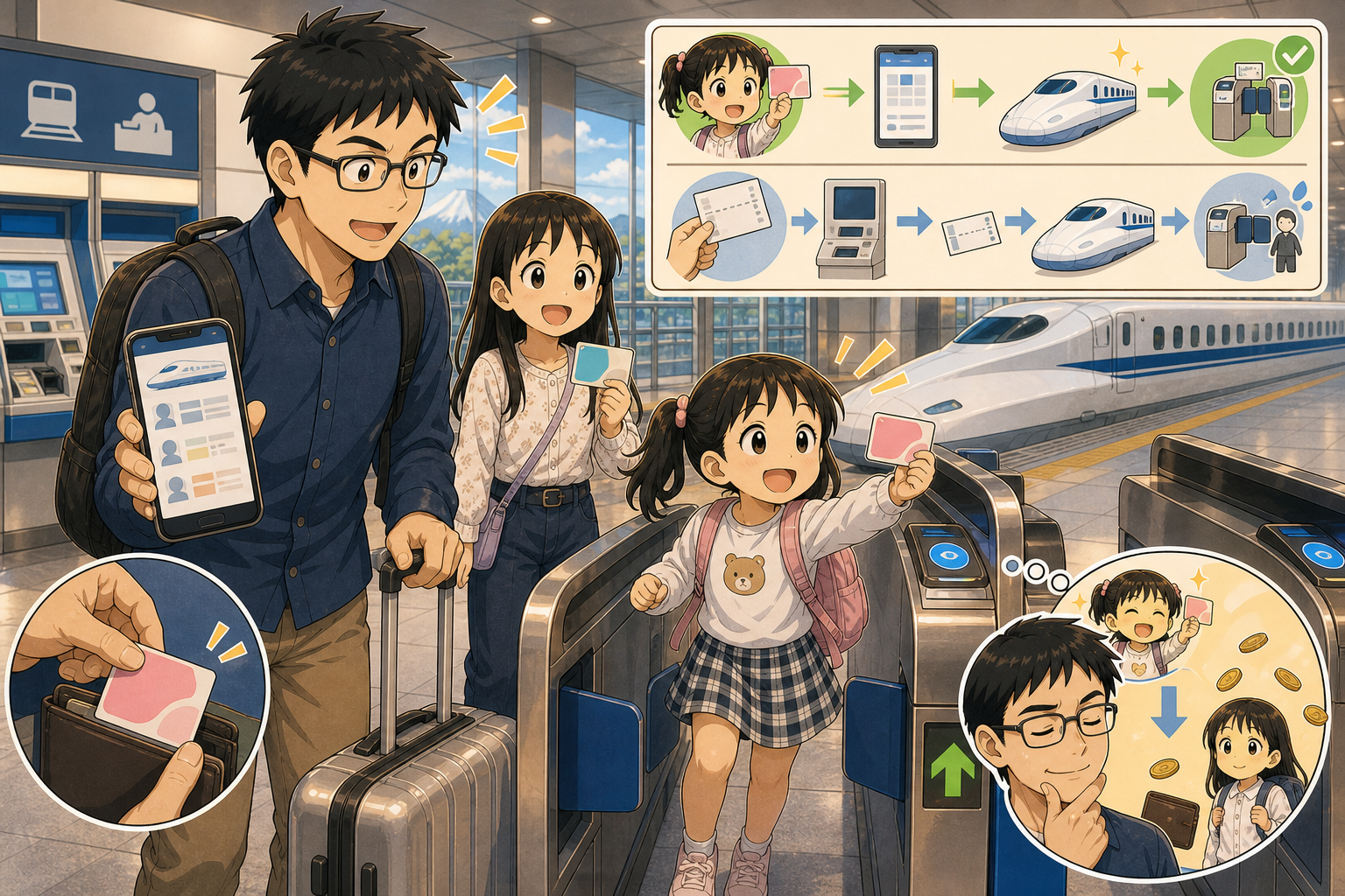 未就学児にもPASMOをの表紙