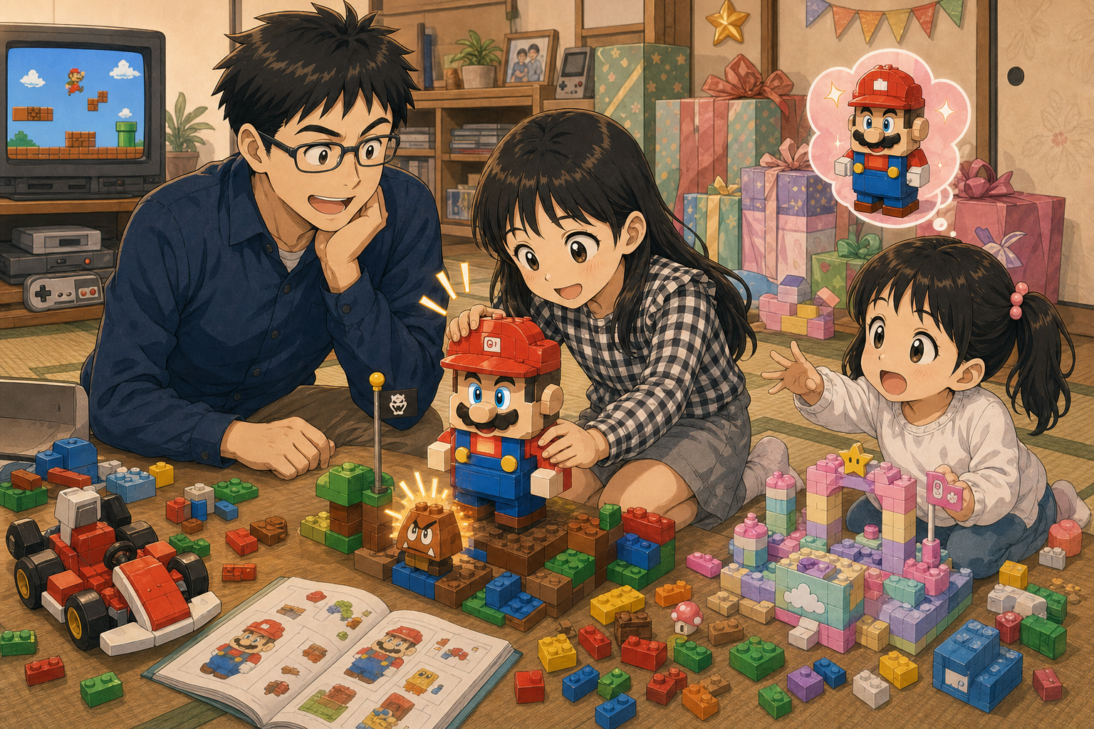 マリオのレゴブロックと光る冒険のサムネイル