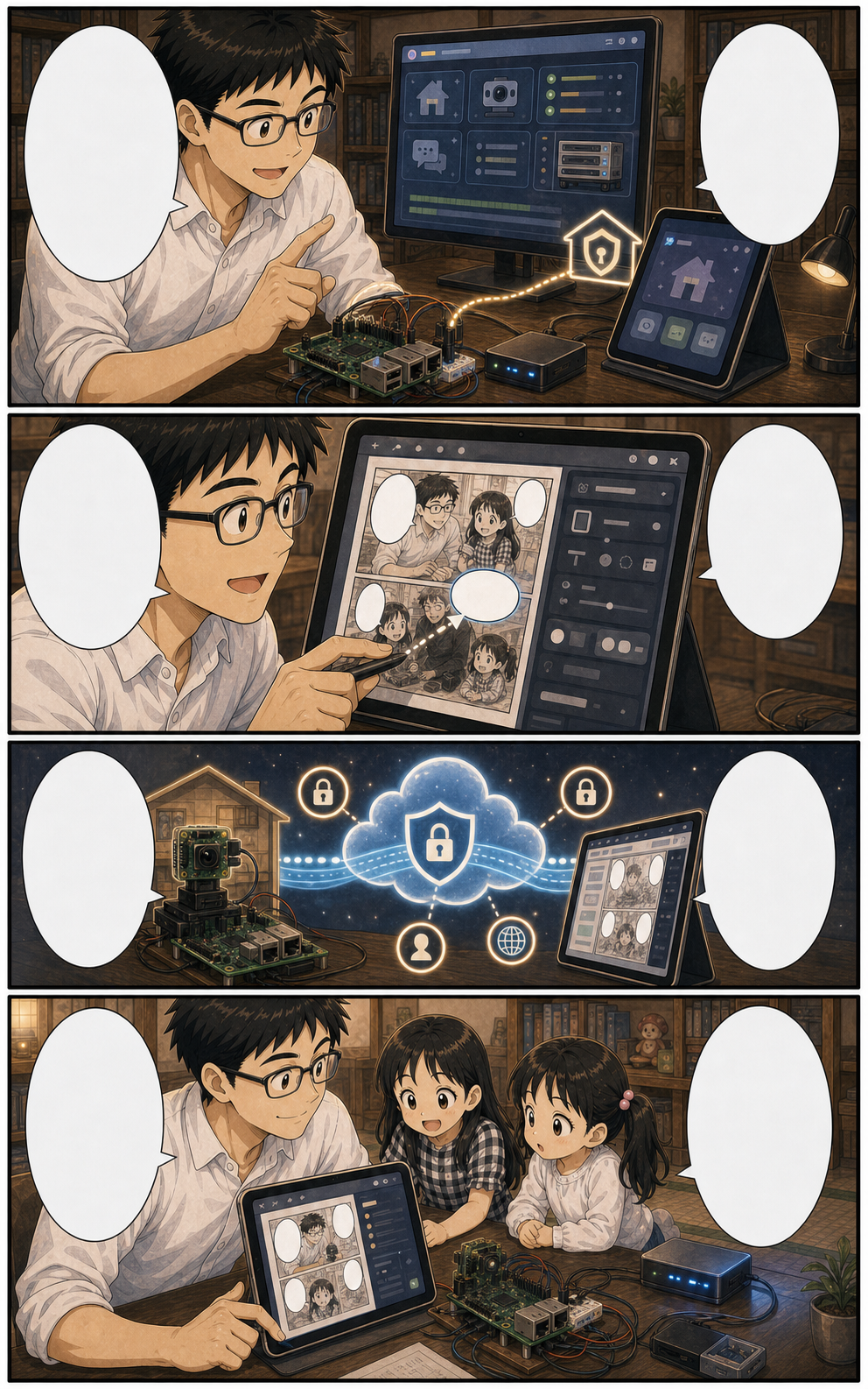 ラズパイ実験ラボをiPadで回す 3ページ目