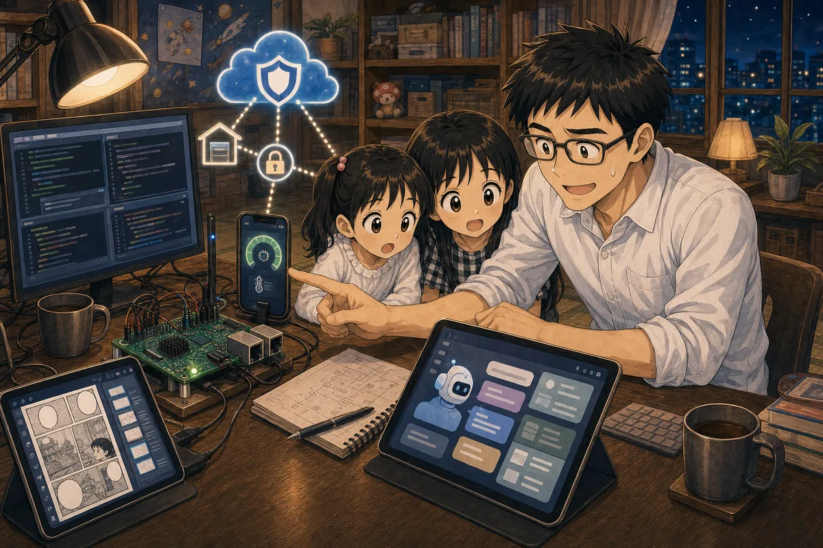 ラズパイ実験ラボをiPadで回すの表紙