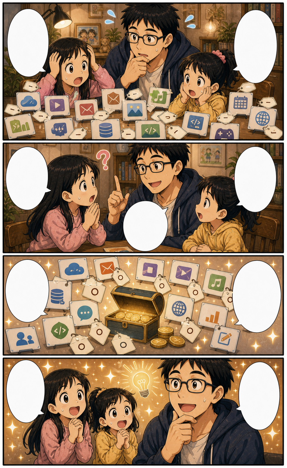 無料サービスで漫画サイトはできている 3ページ目