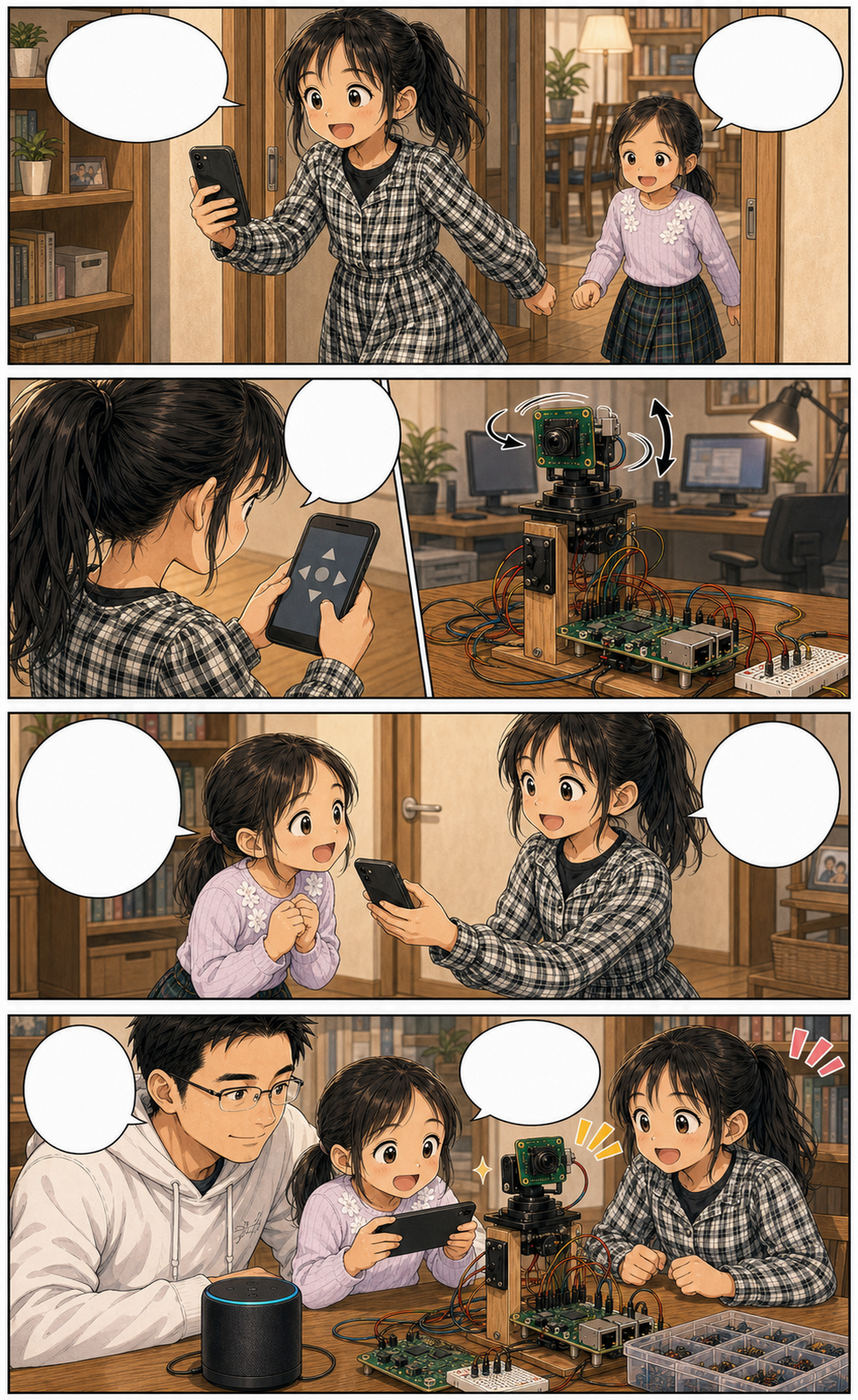 部屋しか見ない監視カメラ 3ページ目