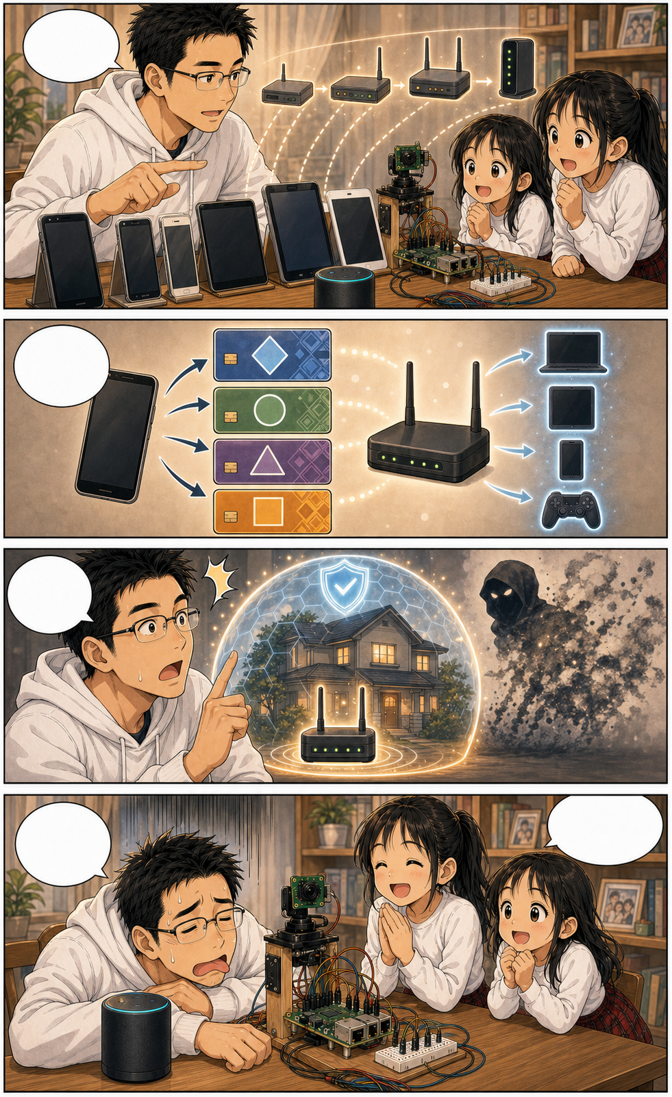 知らない端末がつながった 4ページ目