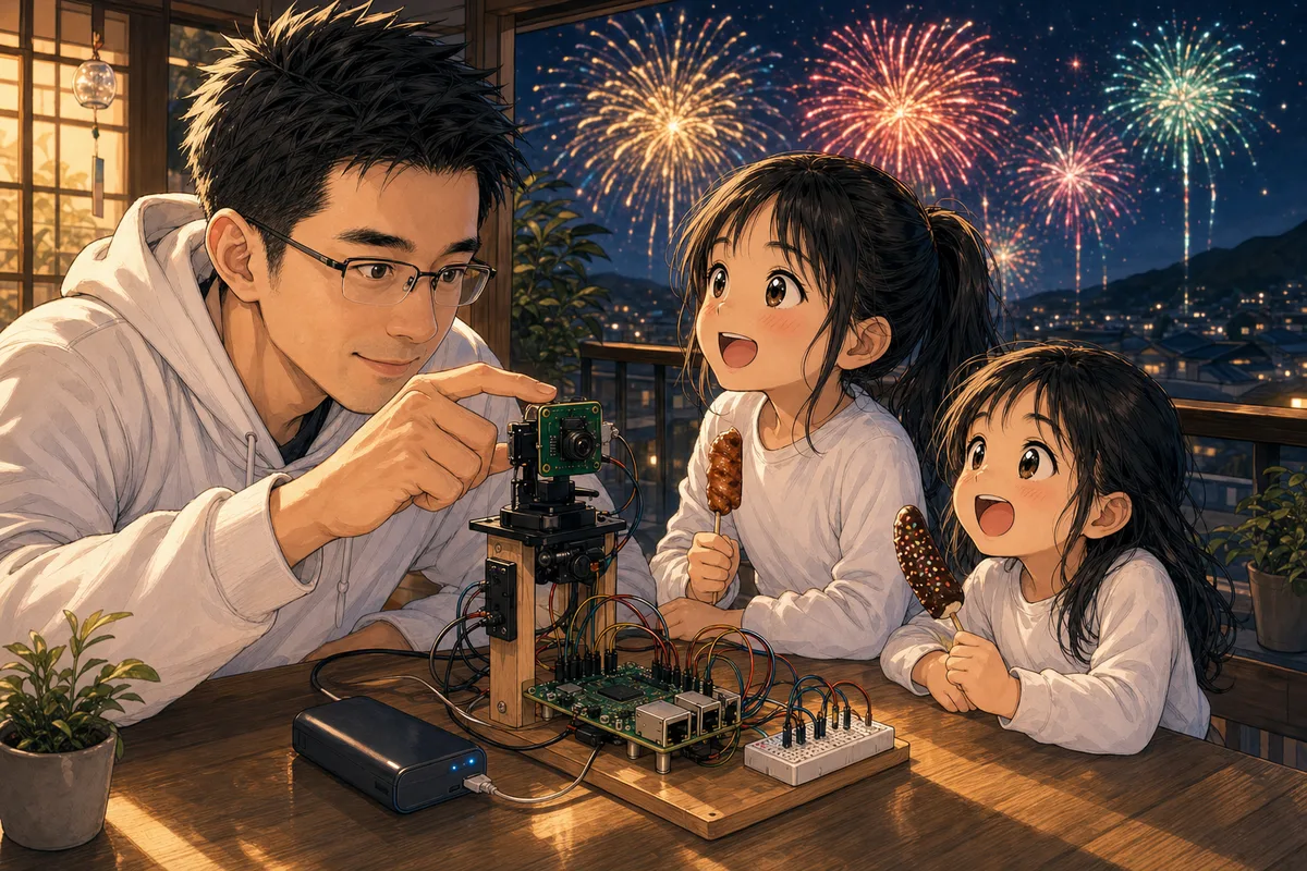ラズパイで花火大会撮影！のサムネイル