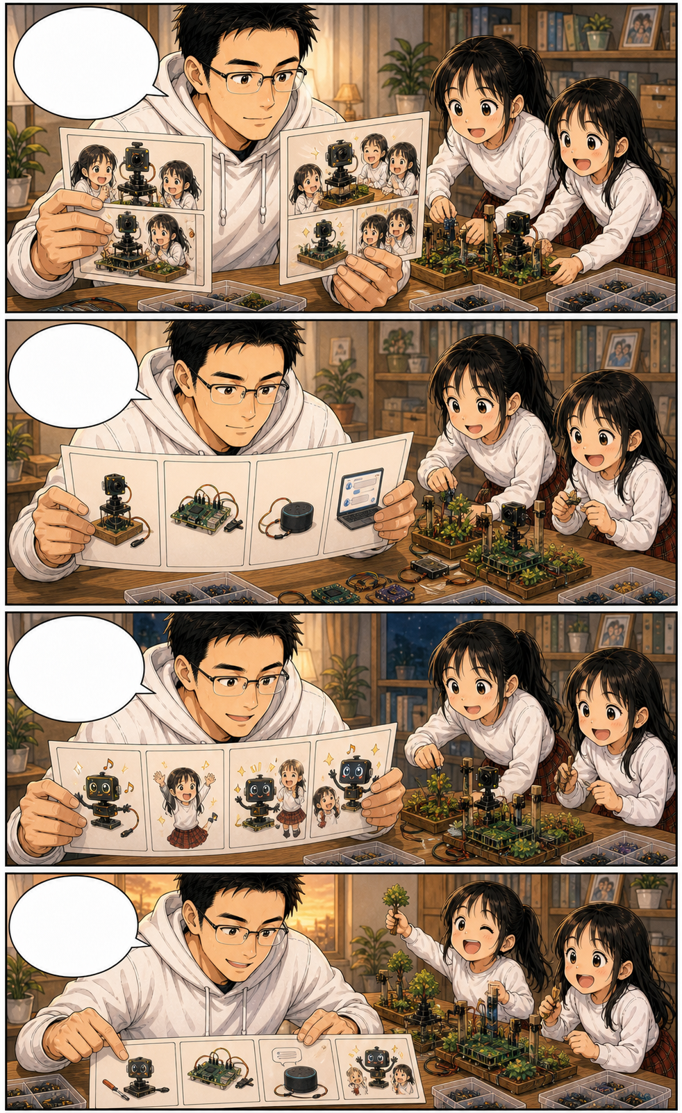 ついに漫画のネタ出しまでAIにおまかせ？ 3ページ目